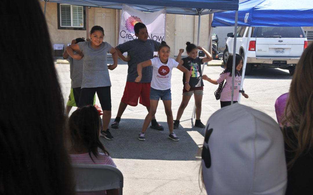 Kids Facing Homelessness Perform!